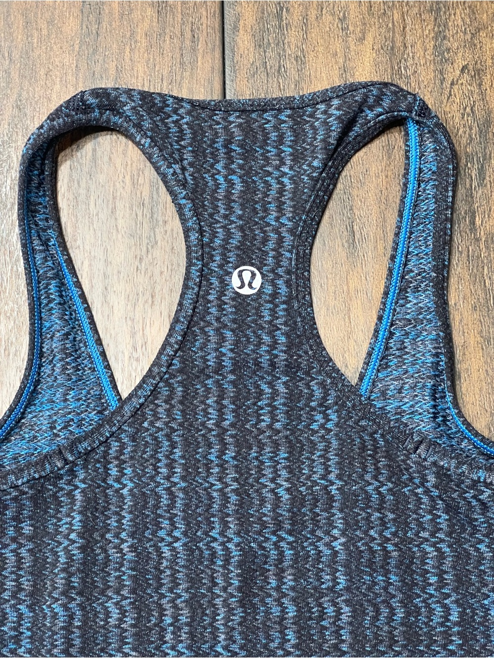 LULULEMON Cool Racerback Ziggy Wee August Inkwell Blue Black Women’s Size XS